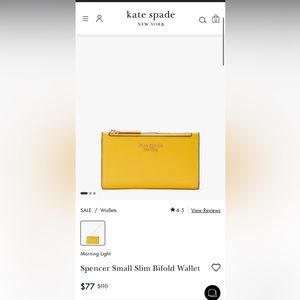 Kate Spade Bifold Wallet
